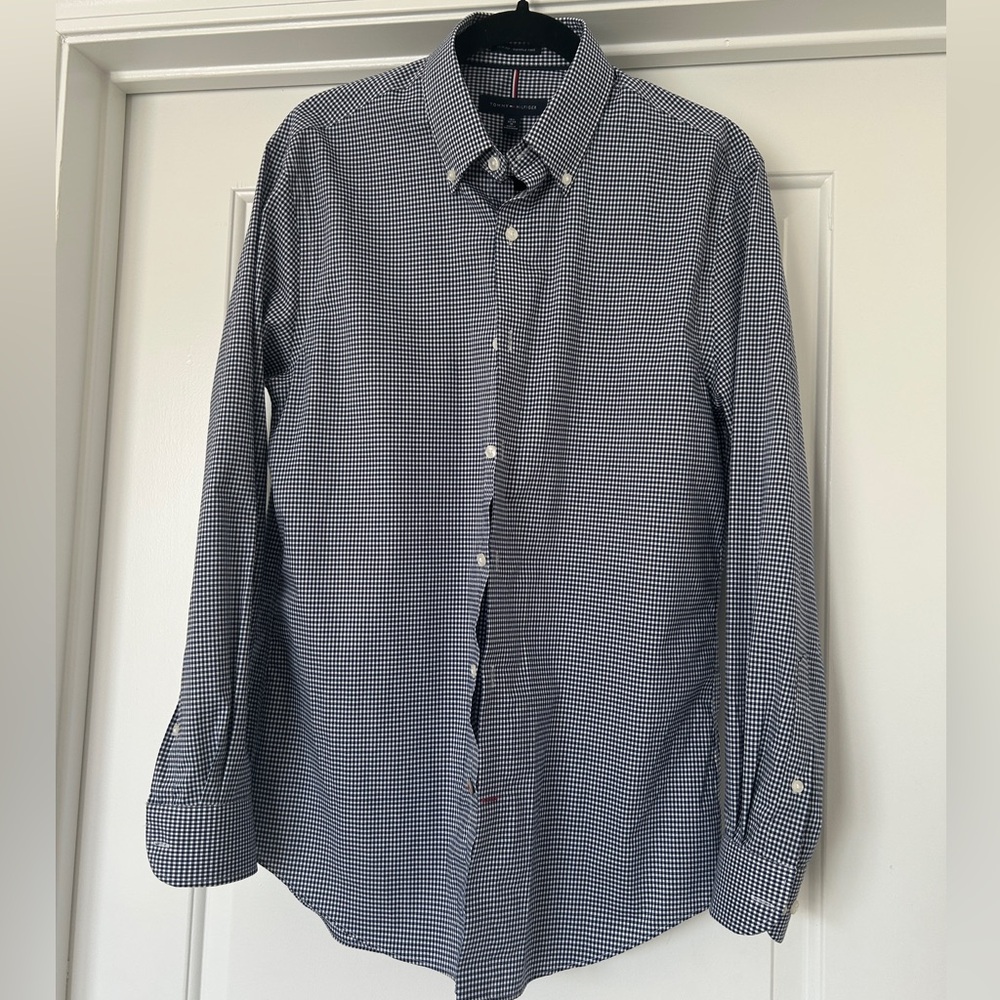 Tommy Hilfiger Men’s Checkered Shirt, Slim Fit